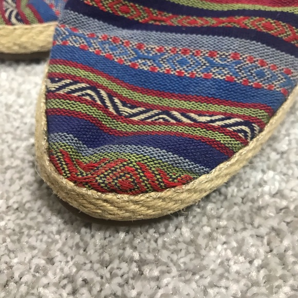 |Lucky Brand| Dexie Espadrille Canvas Flats 7.5 - Picture 3 of 5